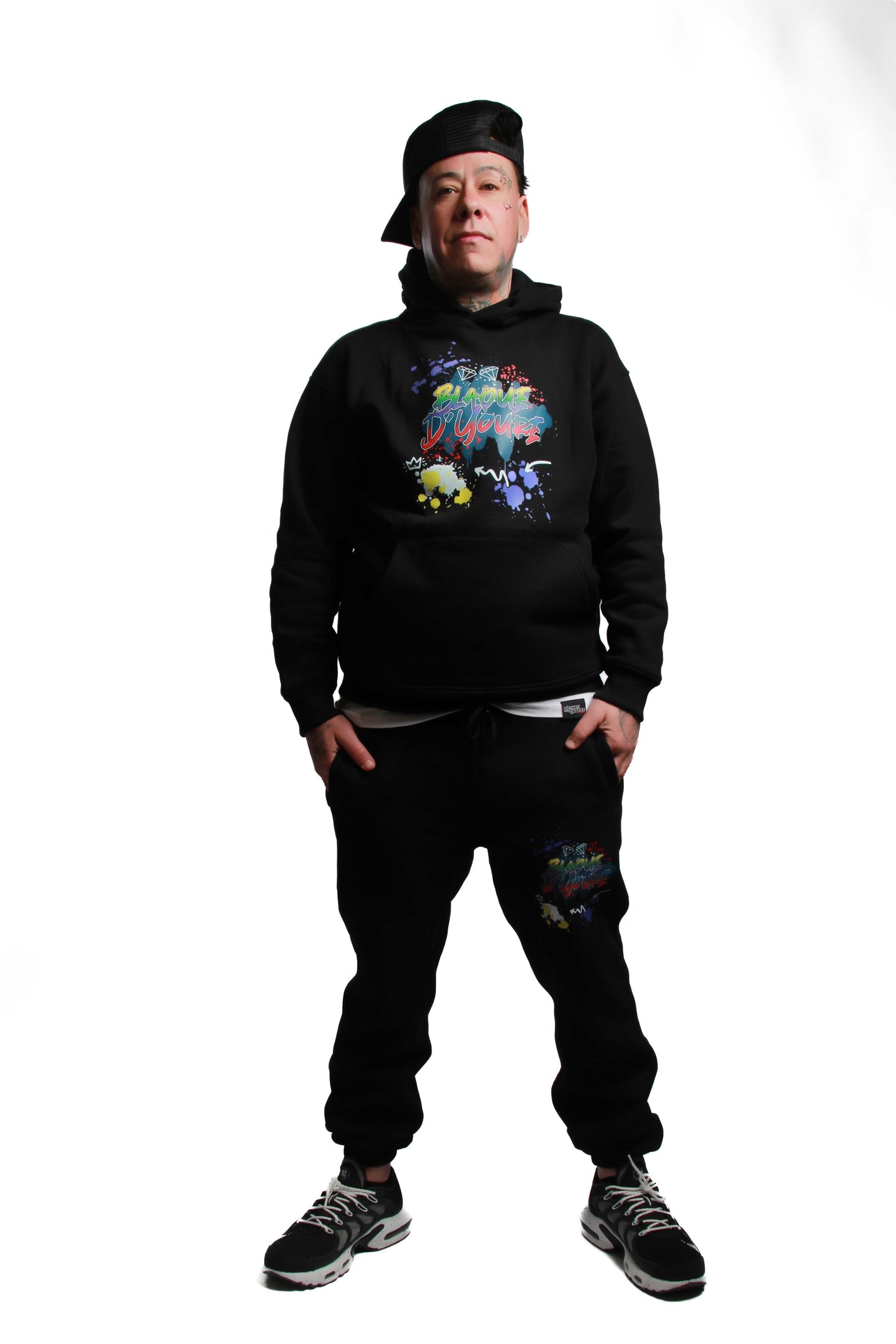 Blaque D' Youre Sweatsuit-Black