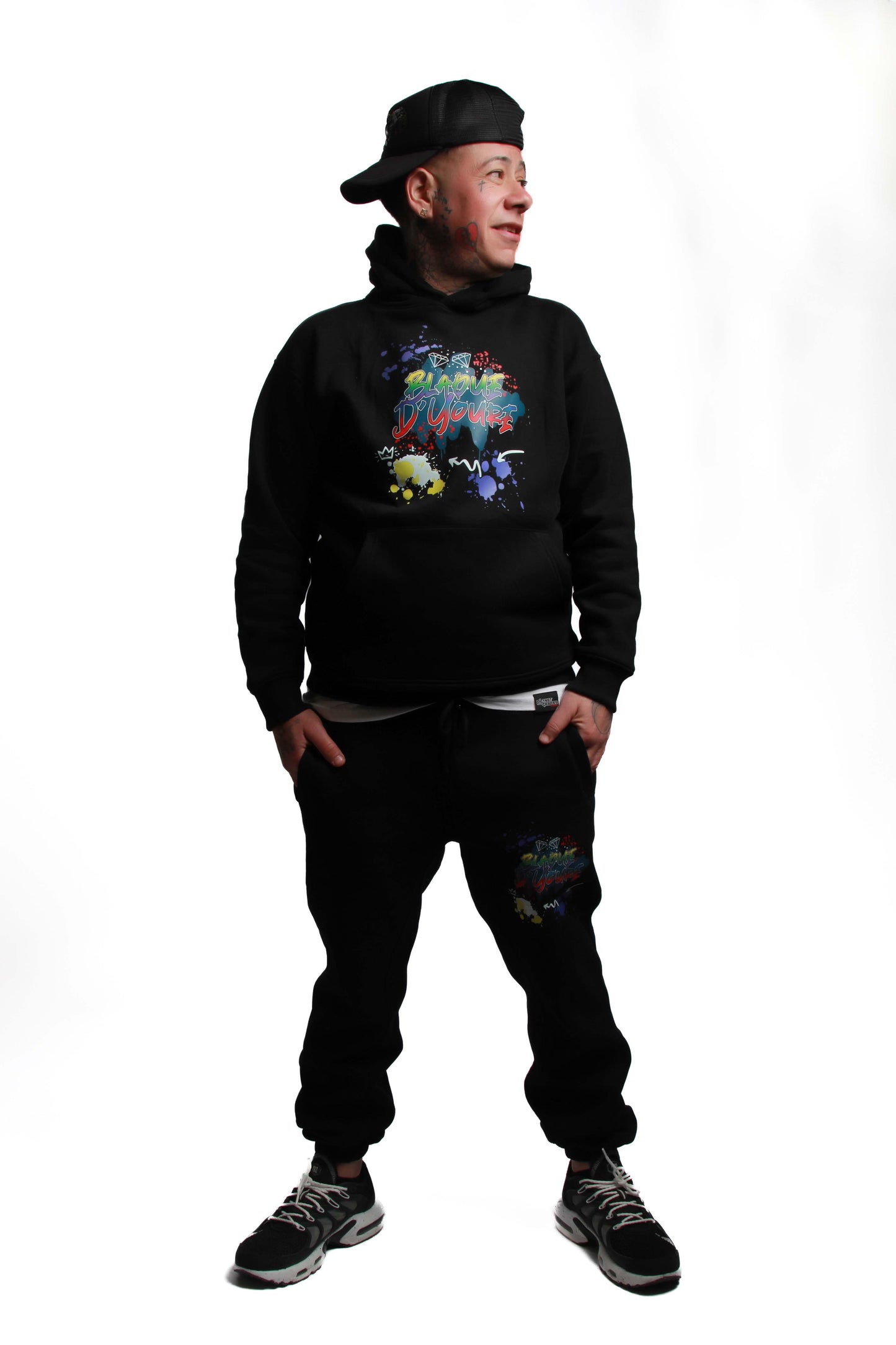 Blaque D' Youre Sweatsuit-Black