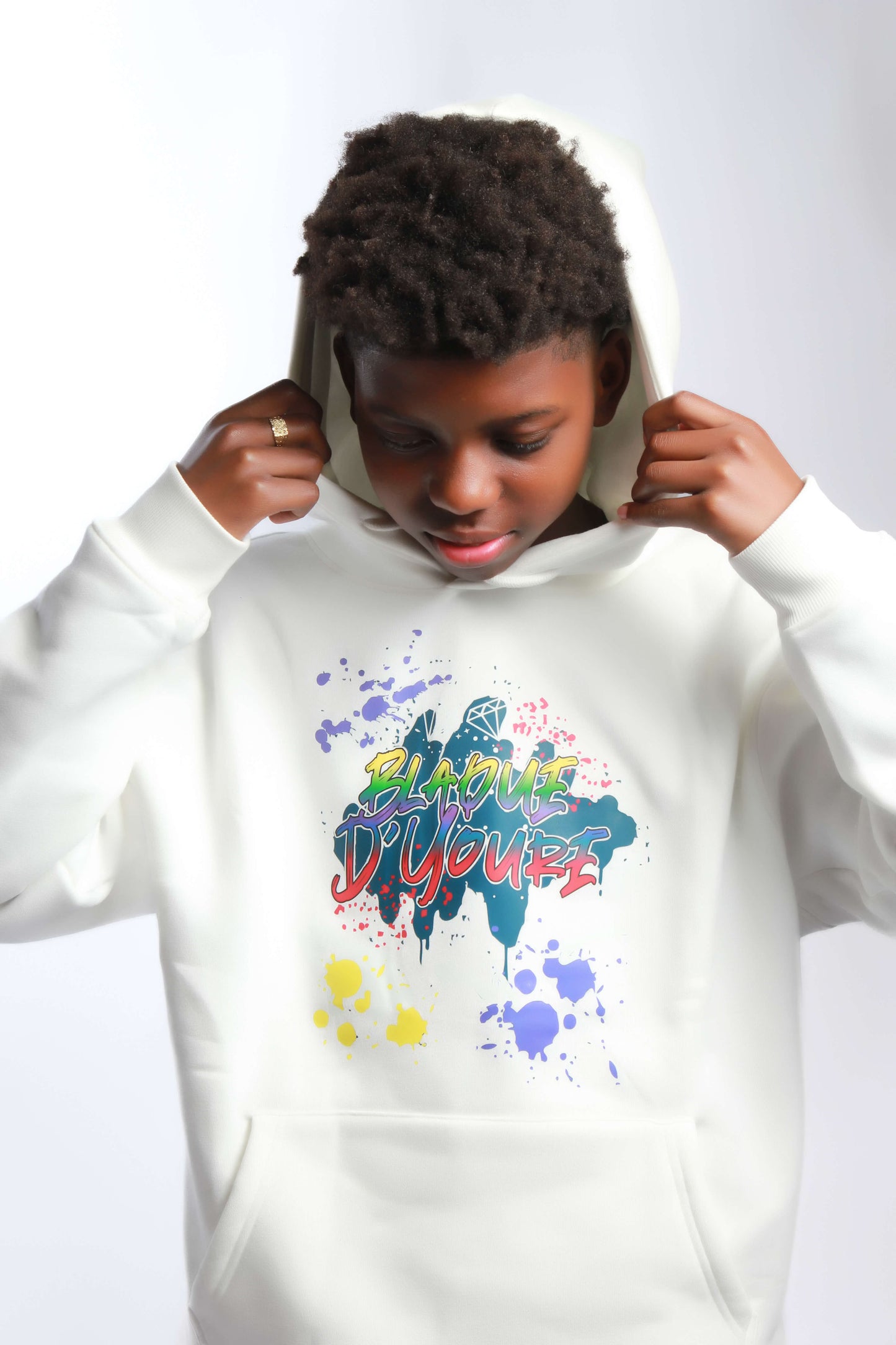 Blaque D' Youre Sweatsuit-White