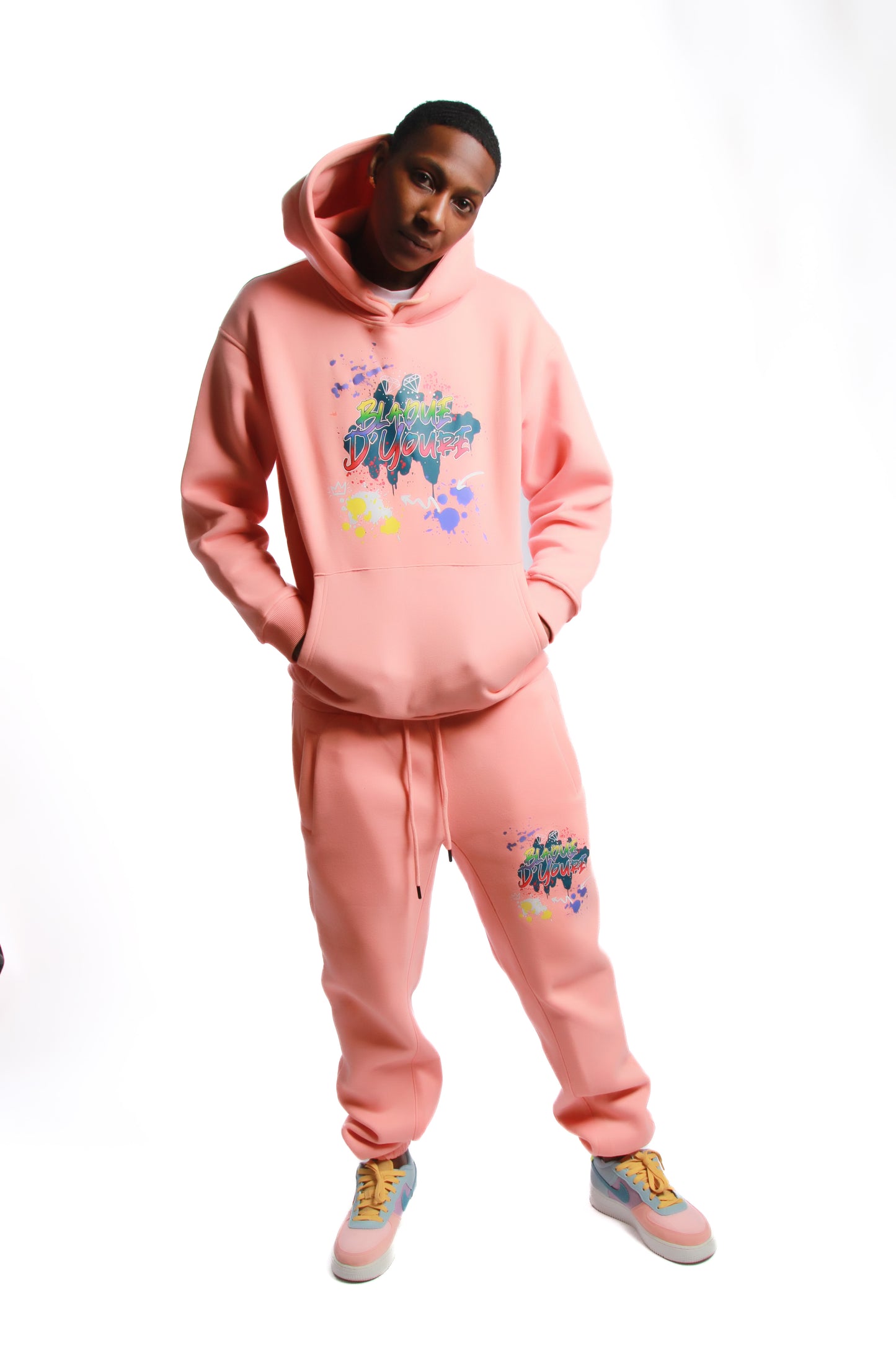 Blaque D' Youre Sweatsuit-Mint Orange