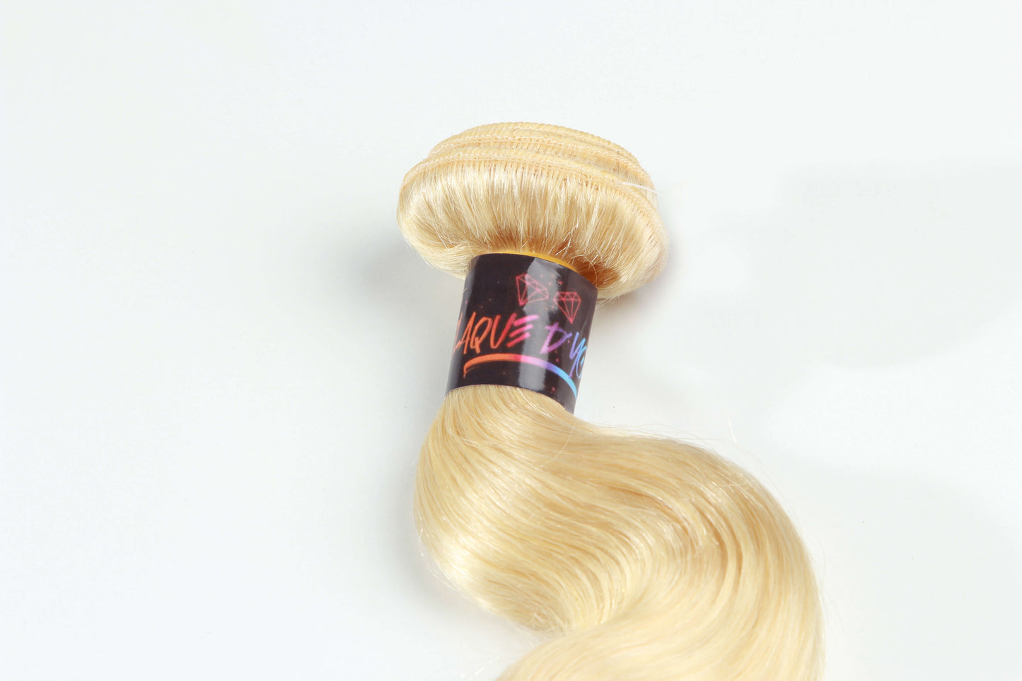 Lace Frontal #613 Blonde Color Curly Ponytail
