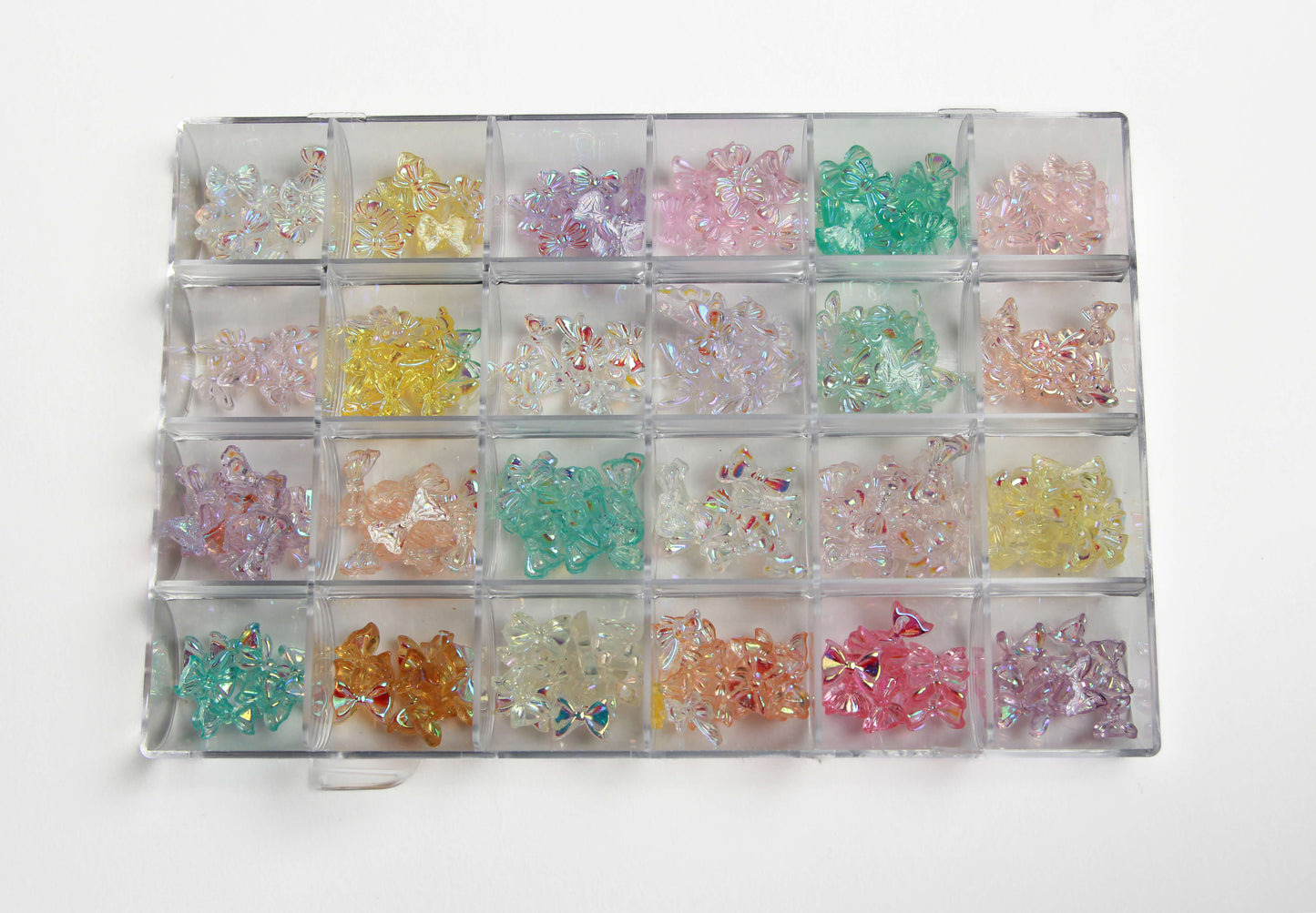 125 Pieces 3D Bow Tie Nail Charms