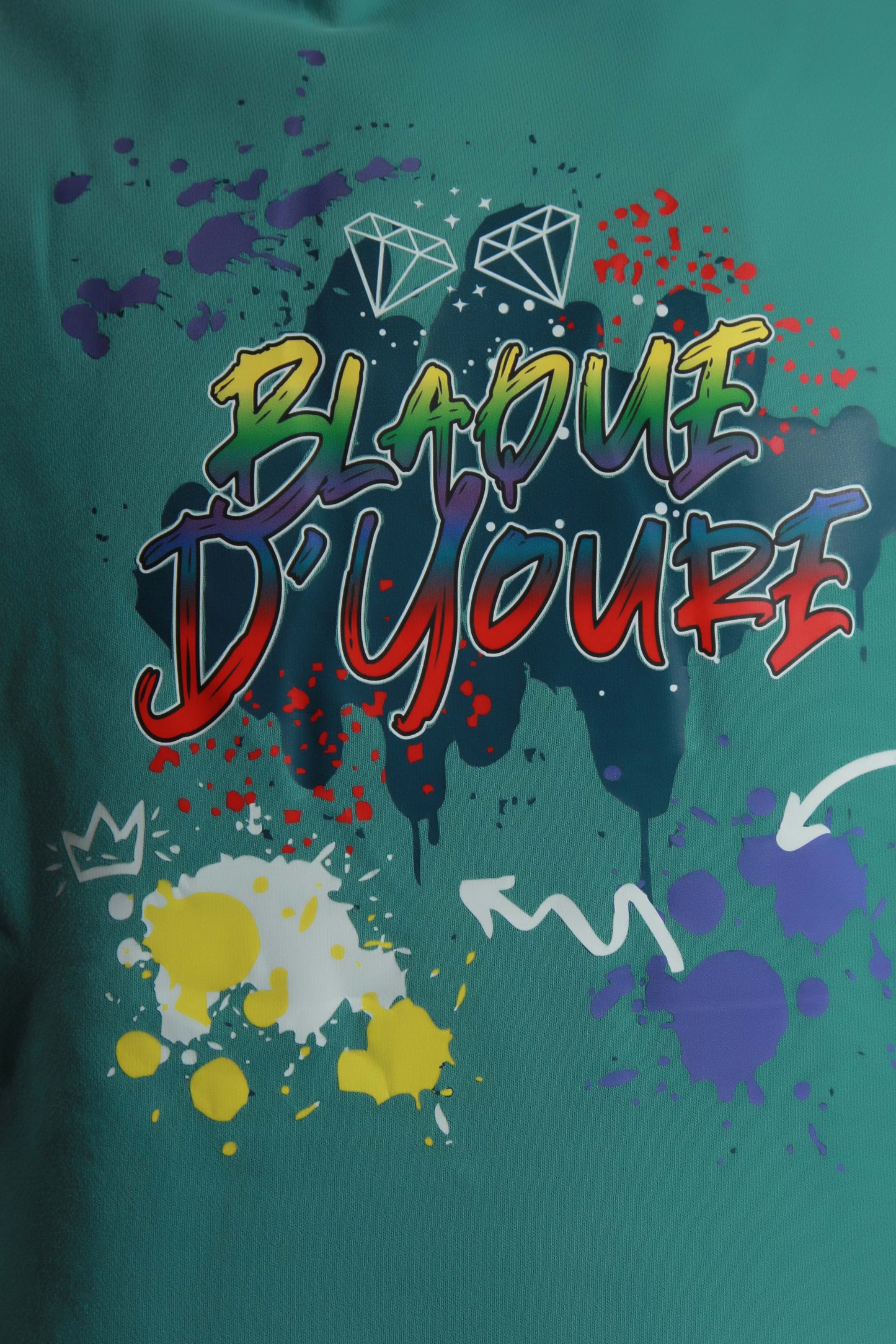 Blaque D' Youre Sweatsuit-Mint Green