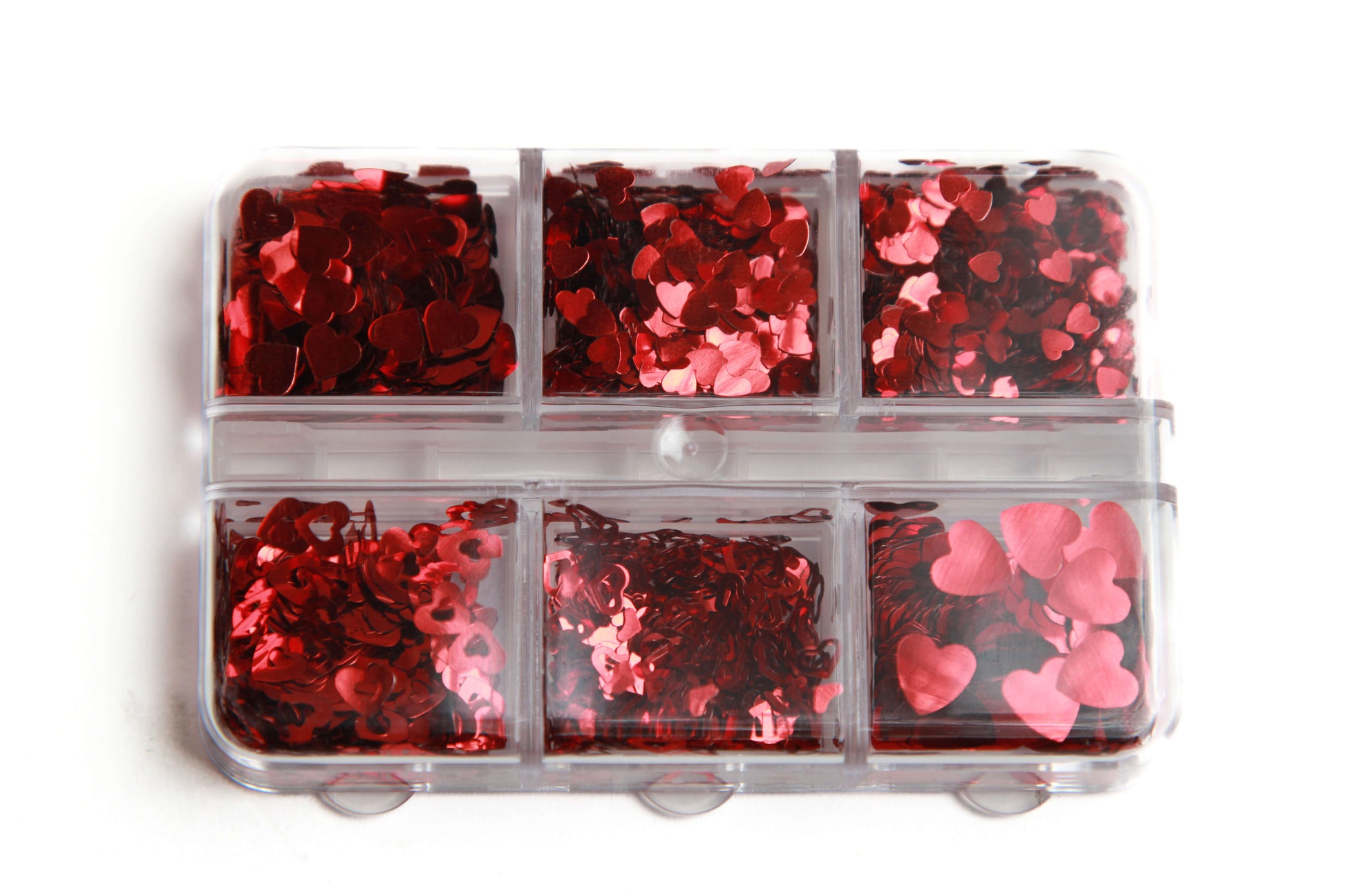 Elevate your manicure with our Blaque D' Youre heart-shaped sequin nail art decorations. Our high-quality supplies make it easy to create stunning and unique designs, perfect for any occasion. Whether you're a professional nail artist or looking to add some flair to your at-home manicure, our heart-shaped sequins are versatile and can be used to create a subtle accent nail or a full-blown heart-inspired design. Shop now and let your heart shine with our nail art supplies!
